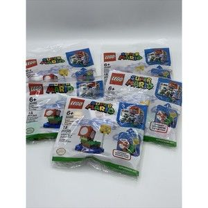 Lot Of 5 LEGO Super Mushroom Surprise Expansion Set Polybags 30385 New Sealed